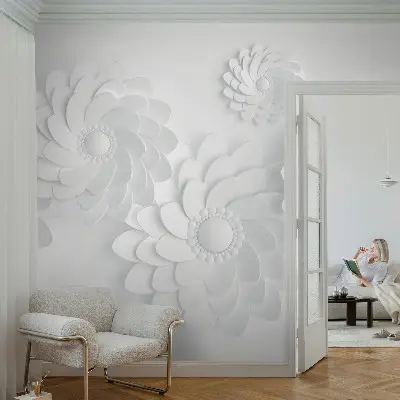 Bildtapete mit floralem Motiv
