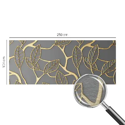 Fototapete nach Maß mit elegantem Blättermotiv