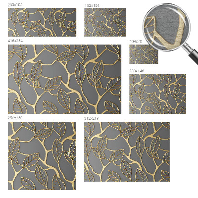 Fototapete nach Maß Elegante Blätter