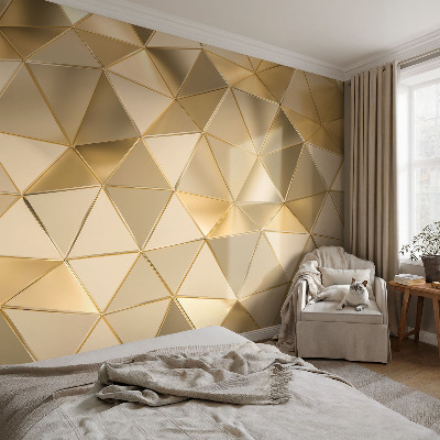 Dekorative Wand-Fototapete Dreiecksmuster