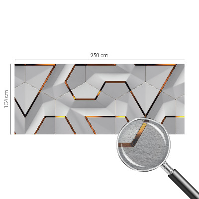 Fototapete Dreidimensionale Muster