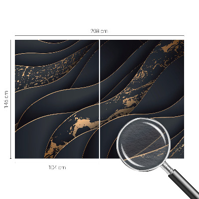 Wandtapete Elegante Wellen