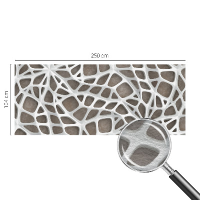 Vlies-Fototapete mit geometrischem Netzwerkmotiv
