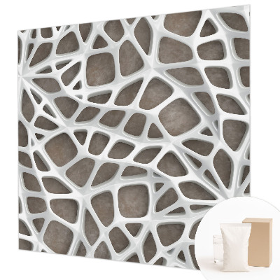 Vlies-Fototapete Geometrisches Netzwerk