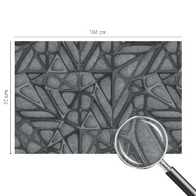 Fototapete fürs Kinderzimmer mit geometrischem Muster