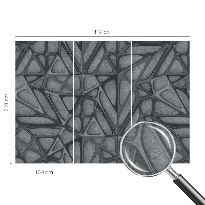 Fototapete fürs Kinderzimmer Geometrische Muster