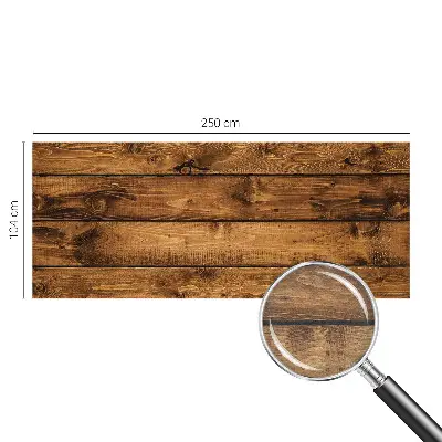 Fototapete fürs Wohnzimmer mit Motiv aus Holzbrettern