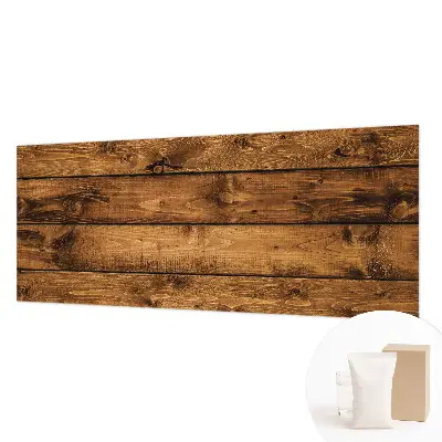 Fototapete fürs Wohnzimmer mit Motiv aus Holzbrettern