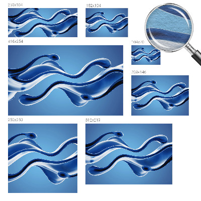 Vlies-Fototapete fürs Wohnzimmer Abstrakte Leichtigkeit