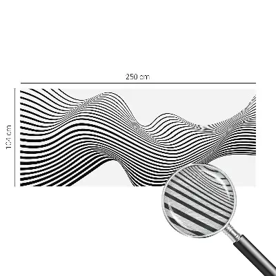 Wand-Fototapete mit dynamischer abstrakter Gestaltung
