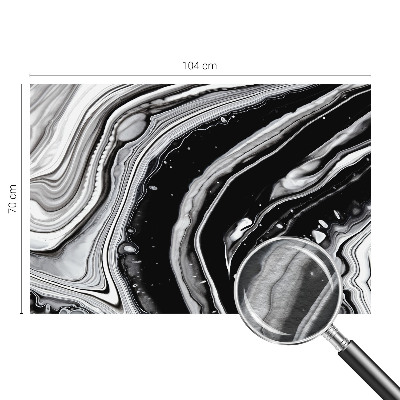 Motivtapete Monochromatische Wellen