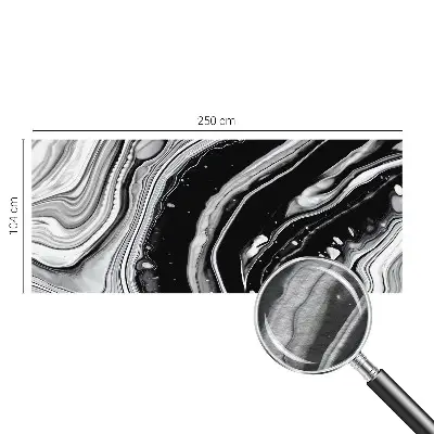 Motivtapete mit monochromatischen Wellen