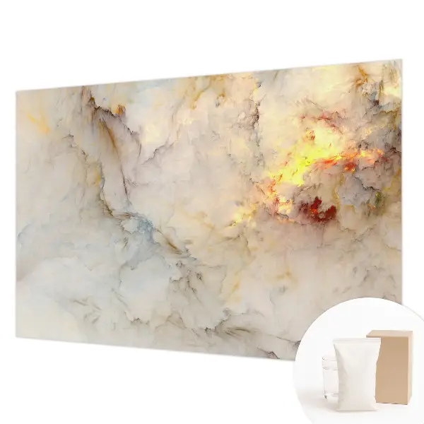 Dekorative Wand-Fototapete mit farbenfroher Landschaft