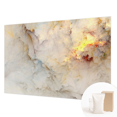 Dekorative Wand-Fototapete mit farbenfroher Landschaft