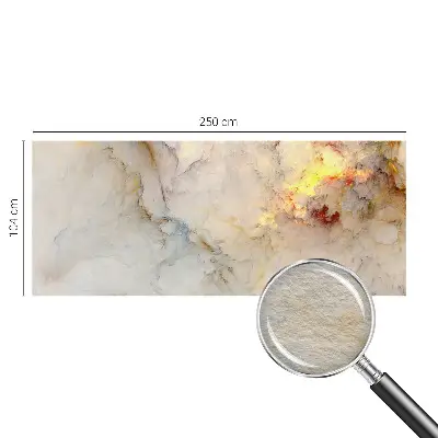 Dekorative Wand-Fototapete mit farbenfroher Landschaft