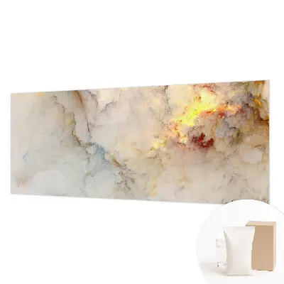 Dekorative Wand-Fototapete mit farbenfroher Landschaft