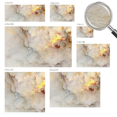 Dekorative Wand-Fototapete Farbenfrohe Landschaft