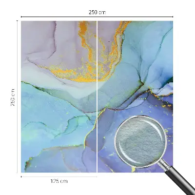 Vlies-Fototapete mit Aquarellformen