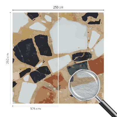 Fototapete fürs Schlafzimmer Rustikale Steine