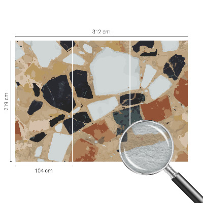 Fototapete fürs Schlafzimmer Rustikale Steine