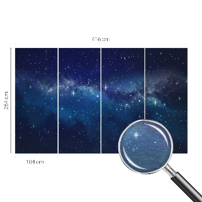 Motivtapete aus Vlies Sternennacht