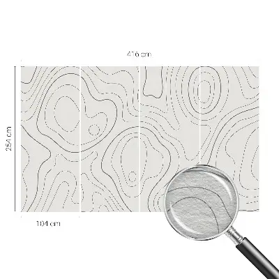 Fototapete aus Vlies mit Motiv von Flüssigkeitsleitungen
