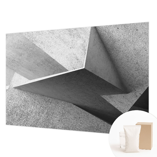 Vlies-Fototapete fürs Wohnzimmer mit geometrischen Strukturen