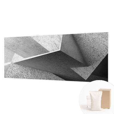 Vlies-Fototapete fürs Wohnzimmer mit geometrischen Strukturen