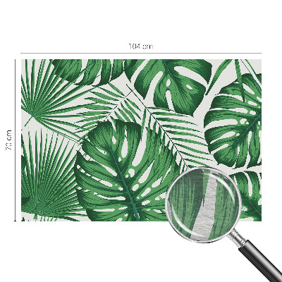 Vlies-Fototapete fürs Kinderzimmer Tropische Blätter