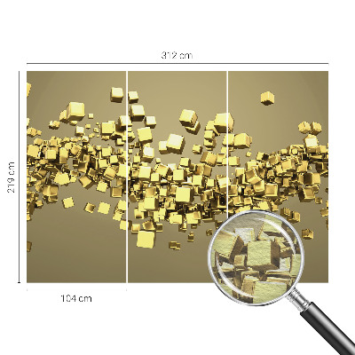 Wand-Fototapete Kreative Würfel