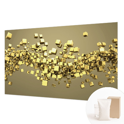 Wand-Fototapete mit kreativem Würfelmotiv