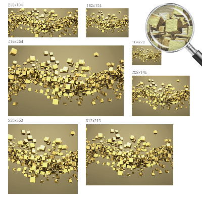 Wand-Fototapete Kreative Würfel