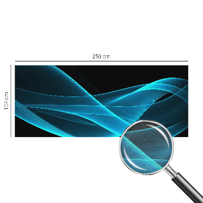 Dekorative Wand-Fototapete Auffällige Wellen