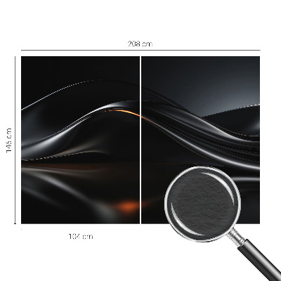 Bildtapete Metallische Wellen