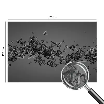 Fototapete nach Maß mit geometrischen abstrakten Formen
