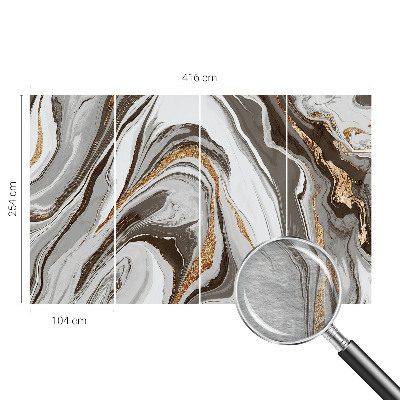 Wandtapete Marmorwirbel