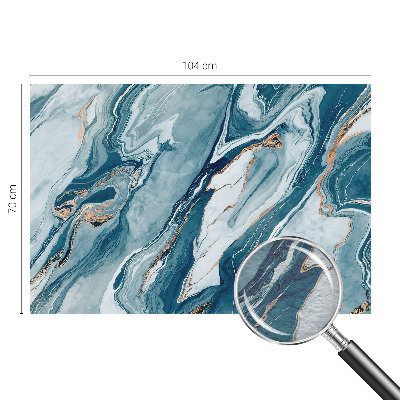 Fototapete fürs Wohnzimmer mit mineralischem Elegant-Design