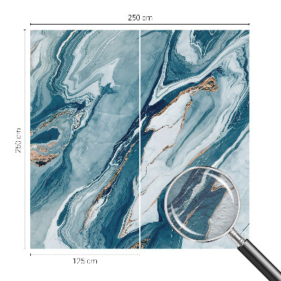 Fototapete fürs Wohnzimmer mit mineralischem Elegant-Design