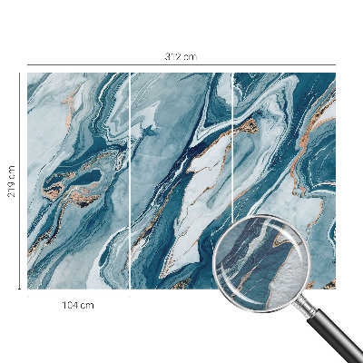 Fototapete fürs Wohnzimmer Mineralische Eleganz