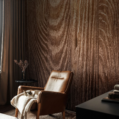 Motivtapete aus Vlies Holzringe