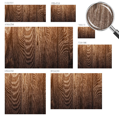 Motivtapete aus Vlies Holzringe