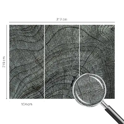 Fototapete aus Vlies mit dezentem Maserungsmuster