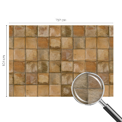 Vlies-Fototapete fürs Wohnzimmer Rustikales Mosaik