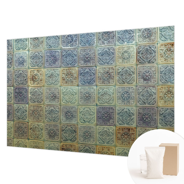 Vlies-Fototapete fürs Schlafzimmer Geometrische Fliesen