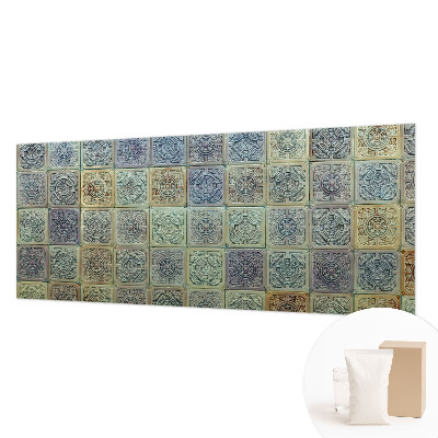 Vlies-Fototapete fürs Schlafzimmer Geometrische Fliesen