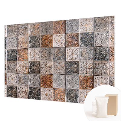 Vliestapete fürs Wohnzimmer Zierfliesen