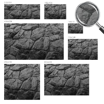 Bedruckte Vlies-Fototapete Steintexturen