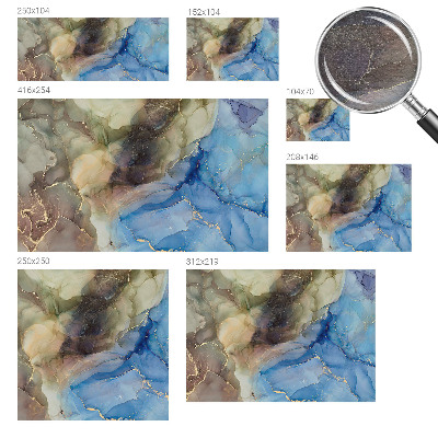 Motivtapete Farbenfrohe abstrakte