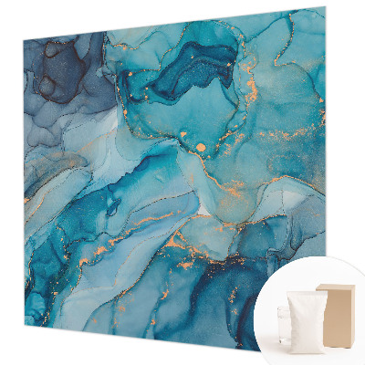 Bildtapete Blaue Abstraktion