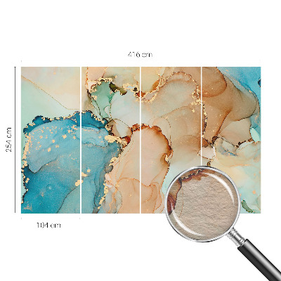 Wand-Fototapete Farbenfrohe abstrakte